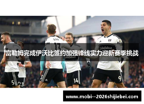 富勒姆完成伊沃比签约加强锋线实力迎新赛季挑战