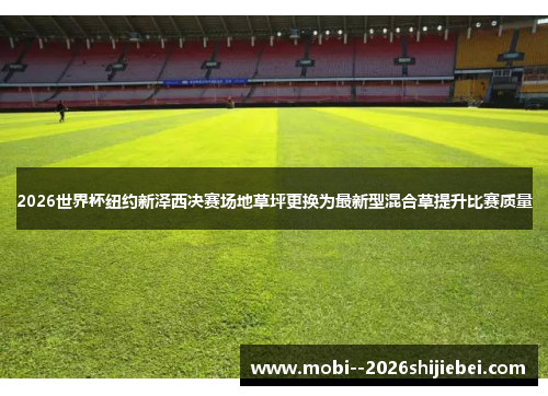 2026世界杯纽约新泽西决赛场地草坪更换为最新型混合草提升比赛质量 2026世界杯纽约新泽西决赛场地草坪更换为最新型混合草提升比赛质量